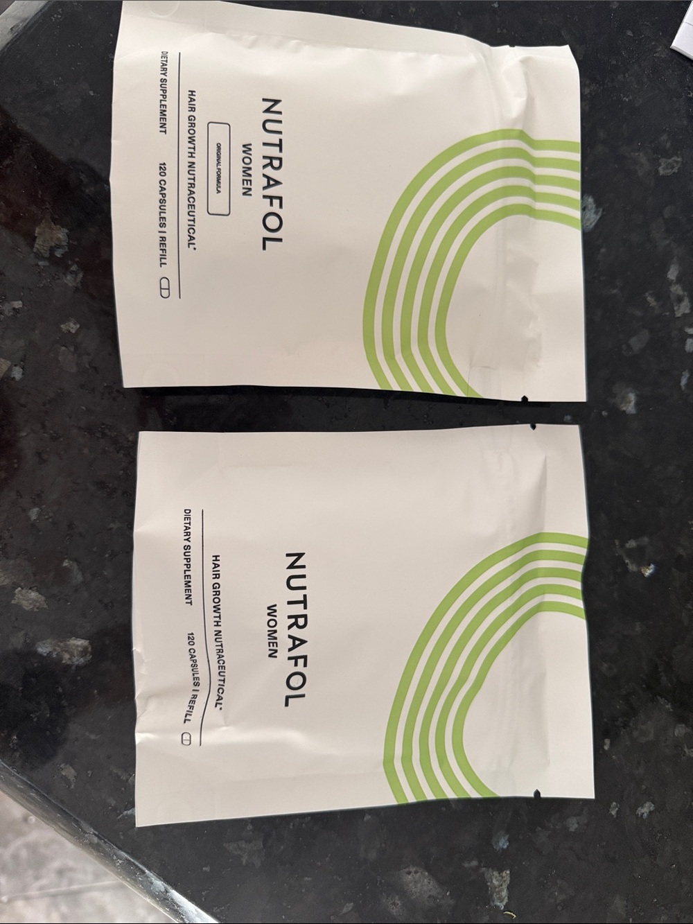Nutrafol Women Hair Growth Supplement - White & Green Pack new never opened